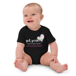Organic cotton baby bodysuit,